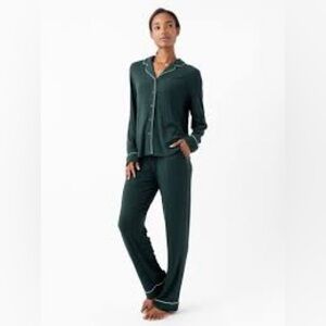 Women's Green Pajama Set
